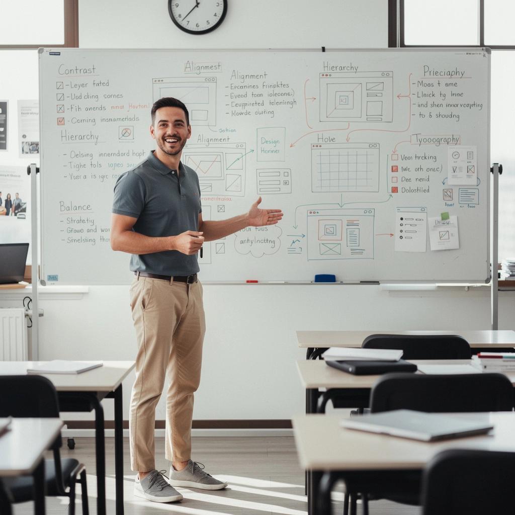 Фотография группы студентов, обсуждающих проект.